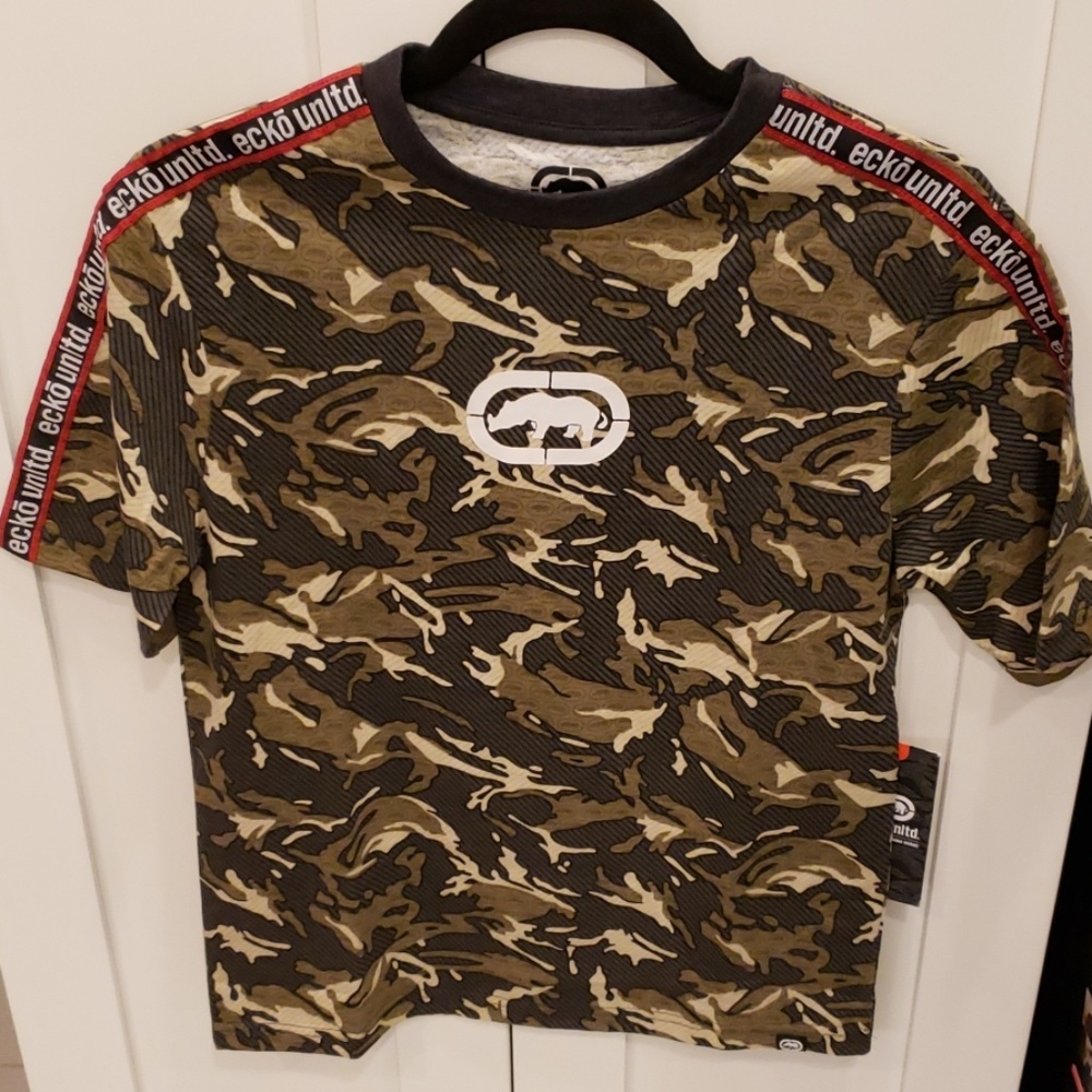 Ecko Unlimited Boys Camo Tee, Size L (14/16)